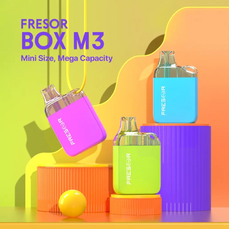 FRESOR BOX M3 - Crystal E-liquid Chamber Disposable Vape
