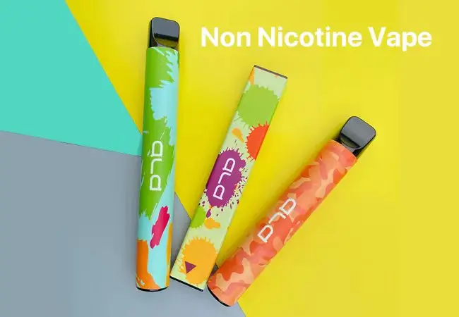 non nicotine vape