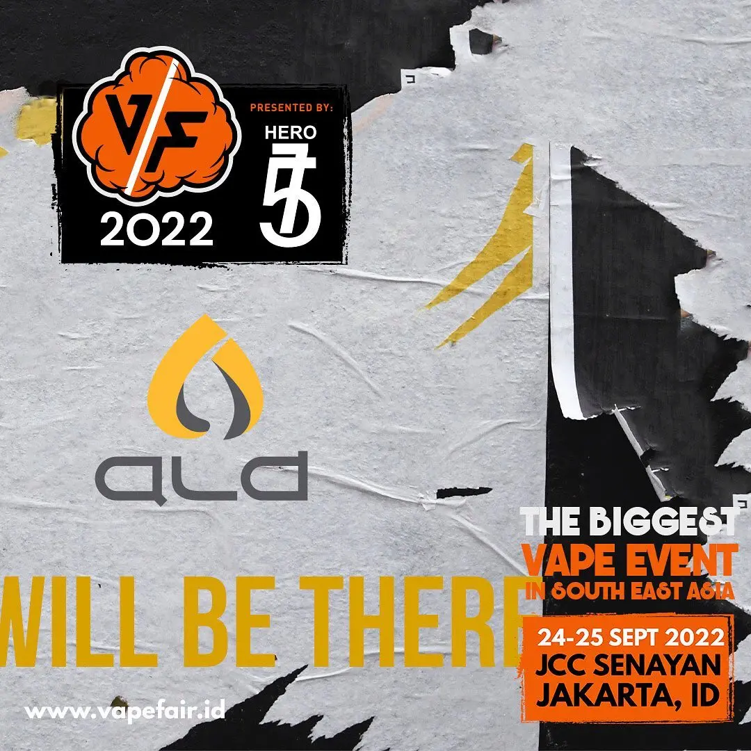 ALD will participate in Vape fair Indonesia