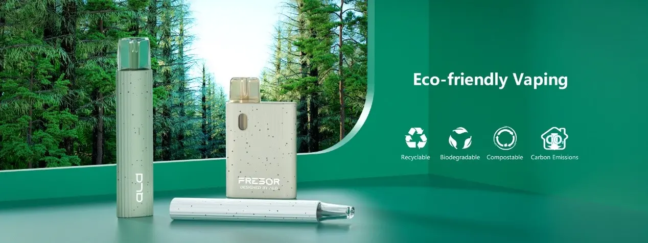 Eco-friendly vaping