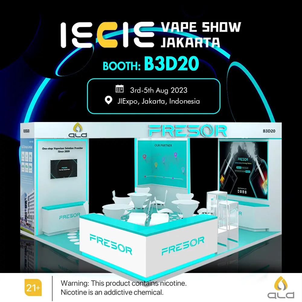 IECIE VAPE SHOW JAKARTA 2023 invitation