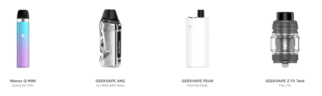GeekVape products