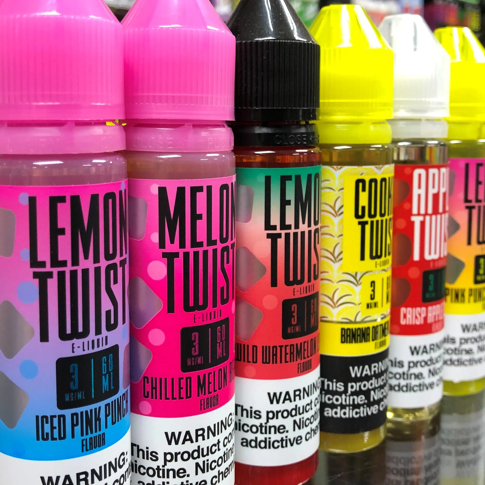 Popular Twist E-Liquid Flavors