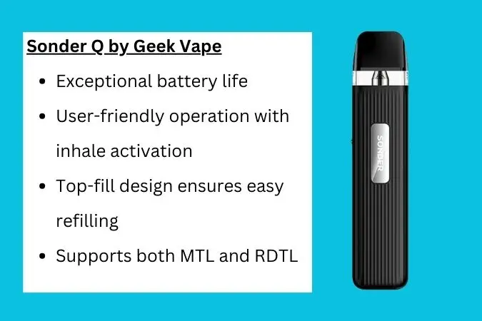 Sonder Q by Geek Vape