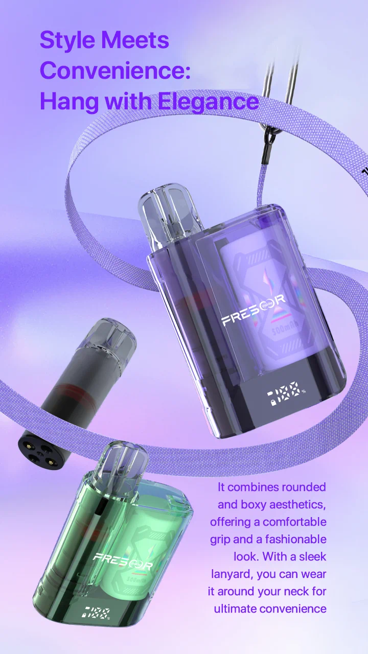 FRESOR BOX M2 - Child Safety Lock, Screen Pod Vape