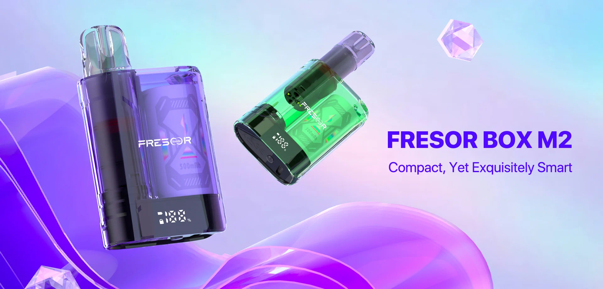 FRESOR BOX M2 - Child Safety Lock, Screen Pod Vape