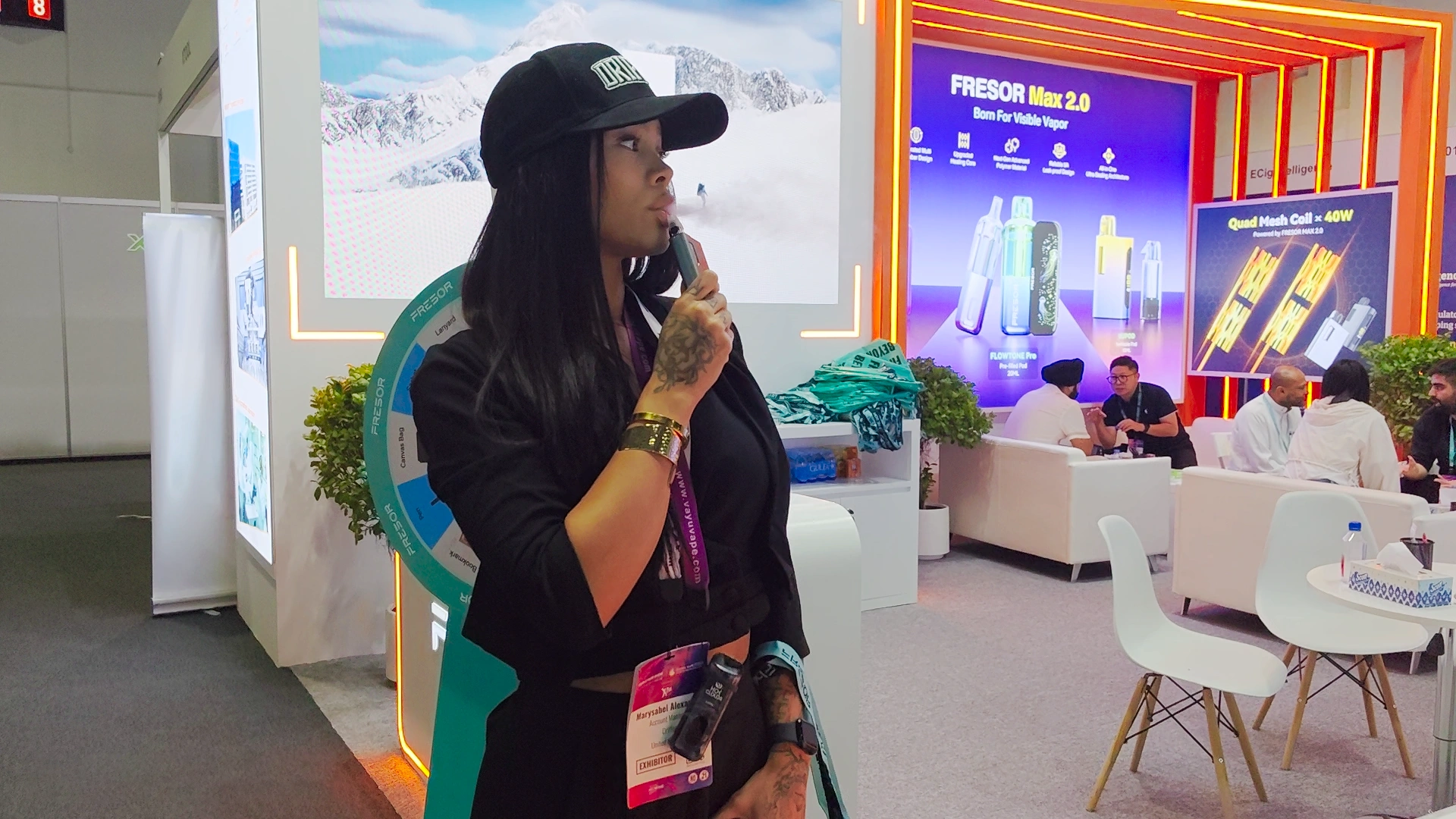WVS Dubai 2025 vape products showcase -2