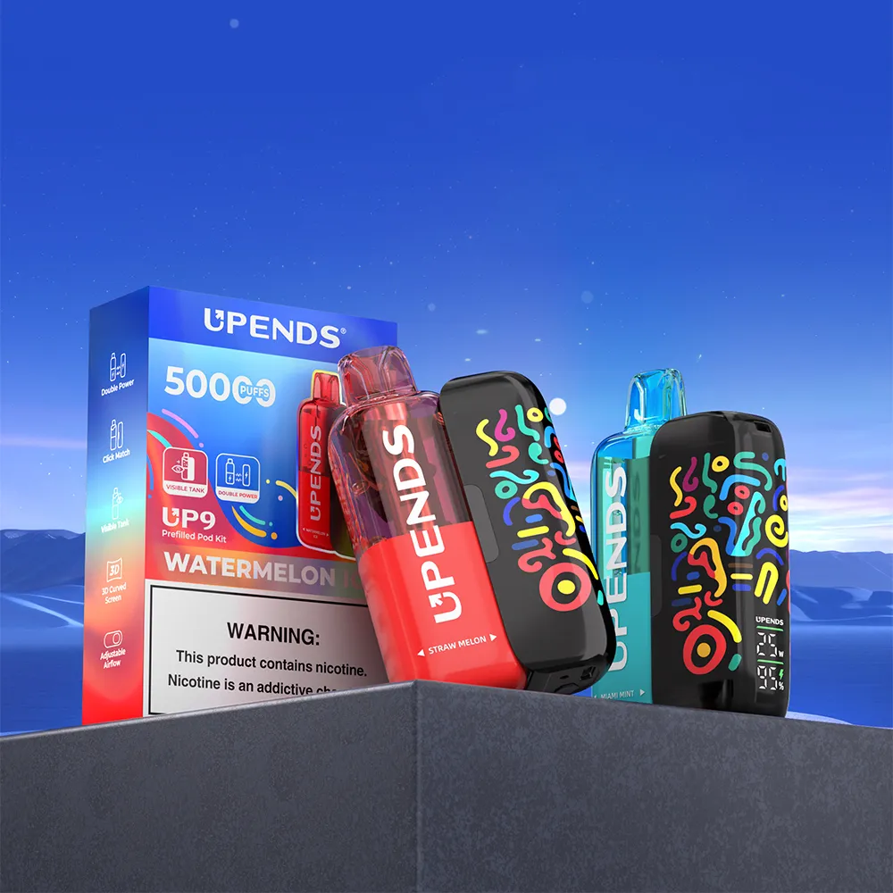 UPENDS UP9 – 50,000 Puffs Smart Screen Disposable Pod Vape